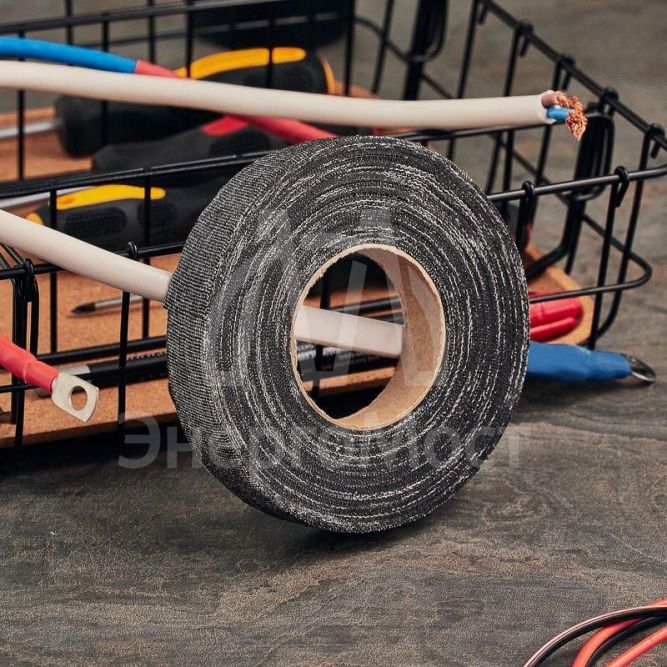 Изолента ХБ 20мм (рул.16.7м) 200г Rexant 09-2402