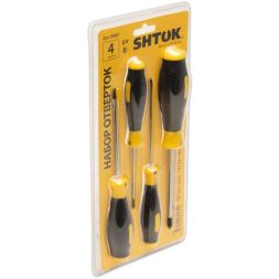 Набор отверток блист. (4 предмета) (09901) SHTOK 376356