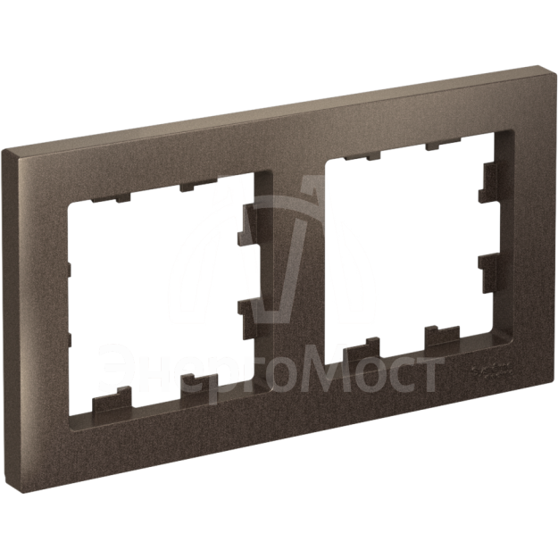Рамка 2-м AtlasDesign универс. мокко SchE ATN000602