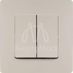 Рамка 1-м Etika сл. кость Leg 672511