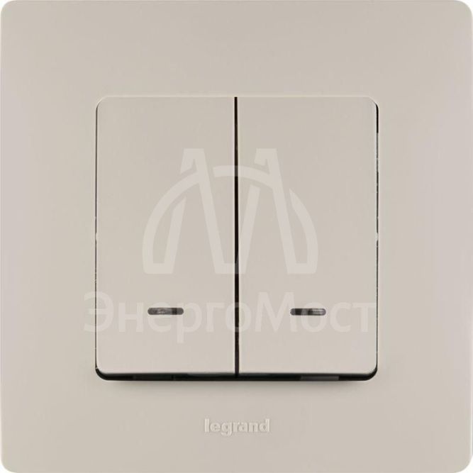 Рамка 1-м Etika сл. кость Leg 672511