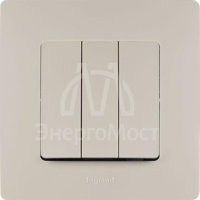 Рамка 1-м Etika сл. кость Leg 672511