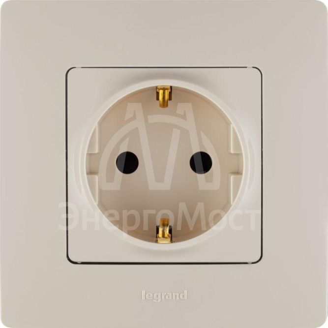 Рамка 1-м Etika сл. кость Leg 672511