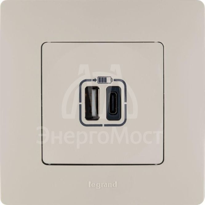 Рамка 1-м Etika сл. кость Leg 672511