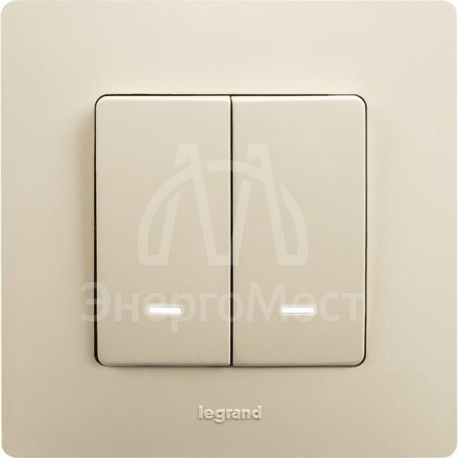 Рамка 1-м Etika сл. кость Leg 672511