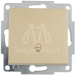 Кнопка звонка VESNA зол. LEZARD 742-3688-103