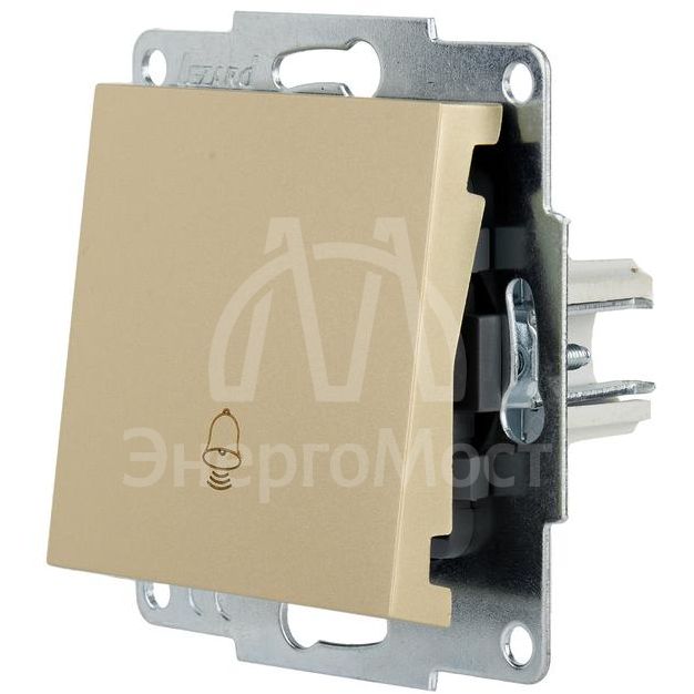 Кнопка звонка VESNA зол. LEZARD 742-3688-103