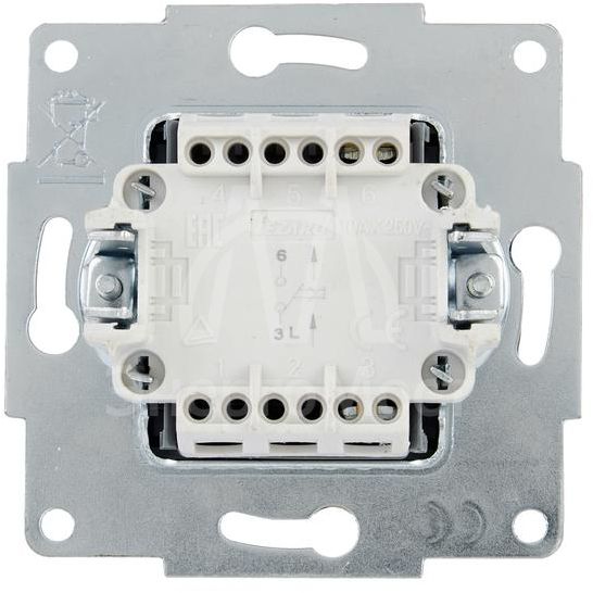 Кнопка звонка VESNA зол. LEZARD 742-3688-103