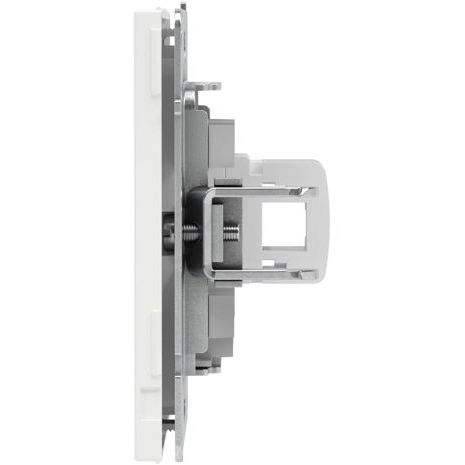 Розетка компьютерная 1-м KANT RJ45 кат.5E без шторки бел. песок DKC 7010663