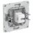 Розетка компьютерная 1-м KANT RJ45 кат.5E без шторки бел. песок DKC 7010663