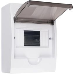 Бокс модульный накладной PDB/W 1006 WH (ЩРН-П- 6) IP41 пластик. Pro JazzWay 5071650