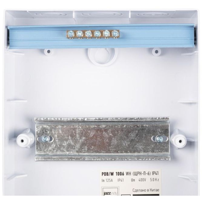 Бокс модульный накладной PDB/W 1006 WH (ЩРН-П- 6) IP41 пластик. Pro JazzWay 5071650