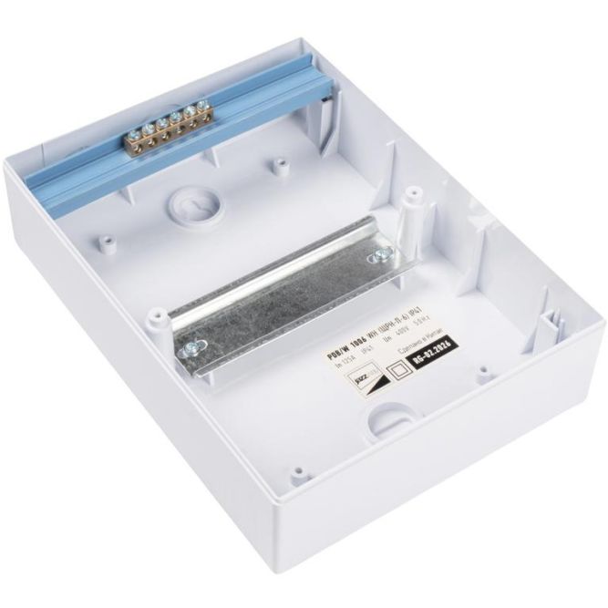 Бокс модульный накладной PDB/W 1006 WH (ЩРН-П- 6) IP41 пластик. Pro JazzWay 5071650