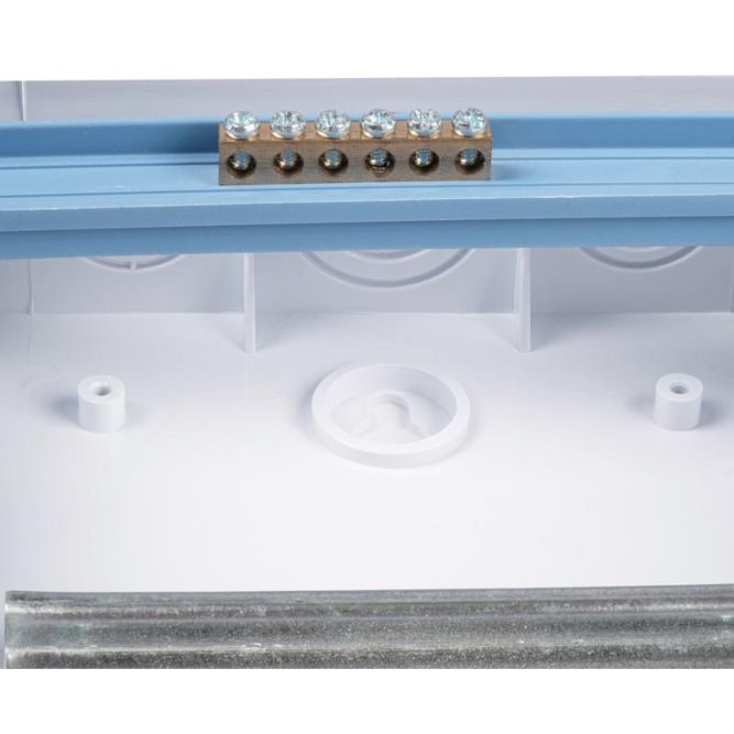 Бокс модульный накладной PDB/W 1006 WH (ЩРН-П- 6) IP41 пластик. Pro JazzWay 5071650