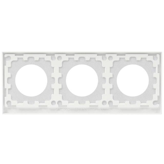 Рамка 3-м KANT IP44 бел. магнолия DKC 7000946