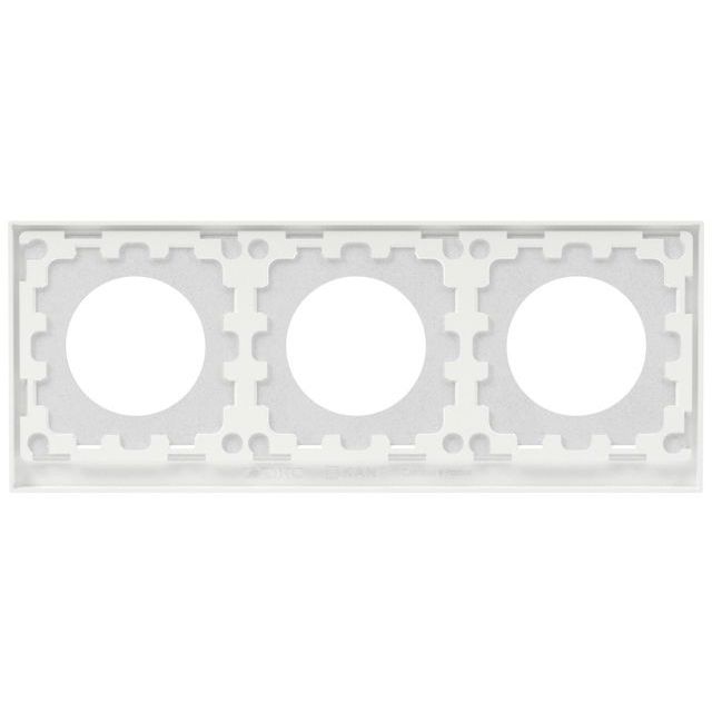 Рамка 3-м KANT IP44 бел. магнолия DKC 7000946