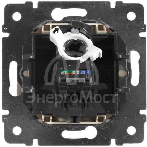Механизм розетки информ. 1-м СП Valena RJ45 CAT.5E UTP на винтах сл. кость Leg 774138