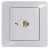 Механизм розетки телеф. 1-м СП Glossa RJ11 бел. SchE GSL000181T