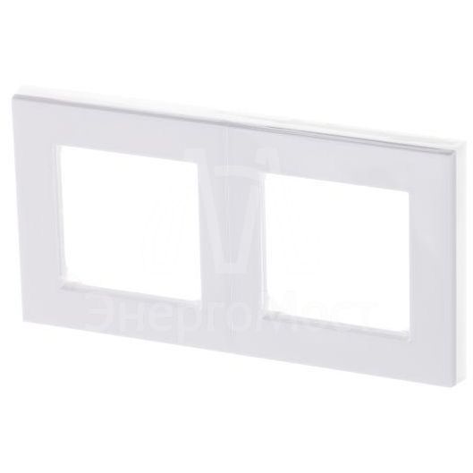 Рамка Levit 2п бел./ледяной ABB 2CHH015020A6001