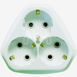 Розетка 3-м СП РС10/16-835 с заземл. Кунцево 5929