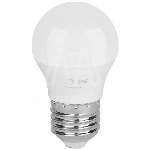 Лампа светодиодная GREEN LINE P45-8W-865-E27 GL 8Вт шар 6500К свет холод. E27 Эра Б0067022