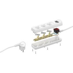 Удлинитель U-3es-3m 3х3м с заземл. ПВС 3х1 16А с выкл. ЭРА Б0028378