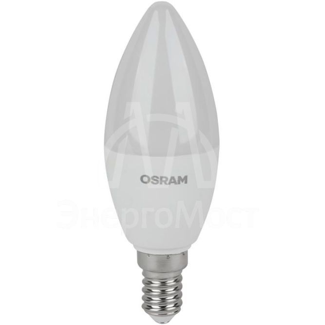Лампа светодиодная LED Value LVCLB60 7SW/830 230В E14 2х5 RU (уп.5шт) OSRAM 4058075577923