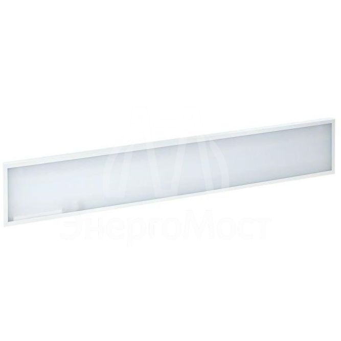 Светильник светодиодный ДВО 4114-L 36Вт 6500К 1195х180х19 опал EKF LPL-4114-L-36-6500