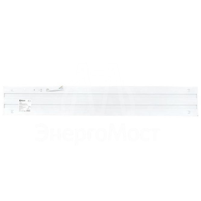 Светильник светодиодный ДВО 4114-L 36Вт 6500К 1195х180х19 опал EKF LPL-4114-L-36-6500