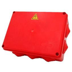 Коробка распределительная огнестойкая 150х110х70мм IP54 КРОПС-П4 FRJB-KM-P4-4-12-КРОПС-IP54 КРОПС-П4 для кабелей до 4кв.мм 12 клемм КМ KR0140