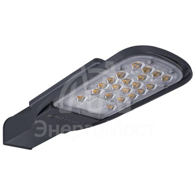 Светильник светодиодный AREA ДКУ 45Вт 4000К 5400Лм IP66 линза ECO CLASS сер. LEDVANCE 4058075272729