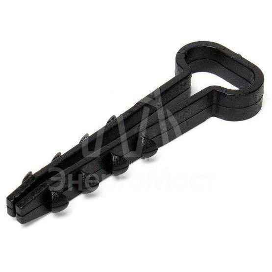 Дюбель-хомут ДХП 12-6 черн. (уп.100шт) Fortisflex 81830