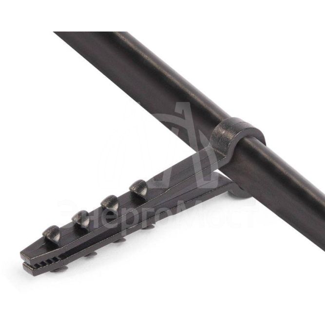 Дюбель-хомут ДХП 12-6 черн. (уп.100шт) Fortisflex 81830