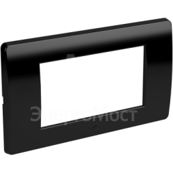 Рамка 2-м 4мод. Brava (для TOR и TBN) черн. DKC 75011B