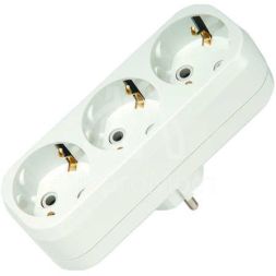 Разветвитель 3-м с заземл. Makel 10033