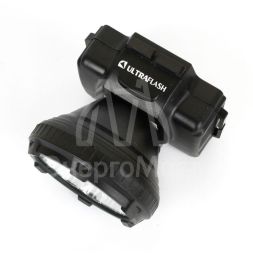 Фонарь налобный аккумуляторный LED 5366 (220В LED 2 режима; черн.) Ultraflash 11649