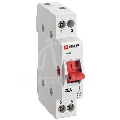 Переключатель трехпозиционный ТПС-63 1P 25А PROxima EKF TPS125