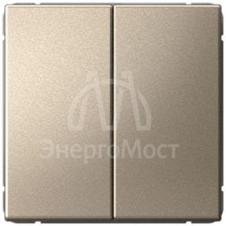 Выключатель 2-кл. ArtGallery (сх. 5) 10AX механизм шампань SE GAL000551