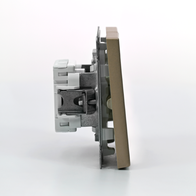 Выключатель 2-кл. ArtGallery (сх. 5) 10AX механизм шампань SE GAL000551