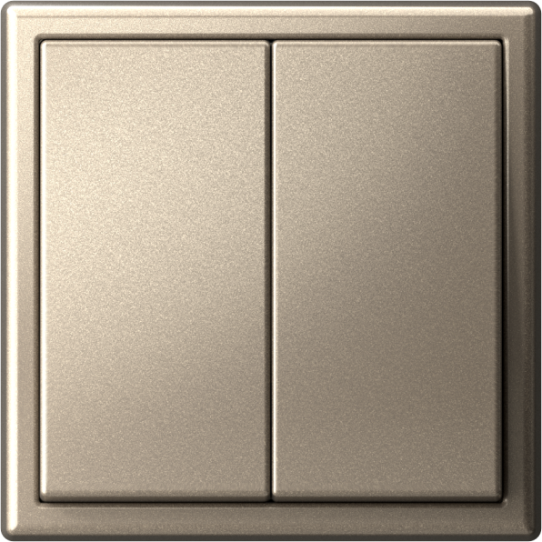 Выключатель 2-кл. ArtGallery (сх. 5) 10AX механизм шампань SE GAL000551