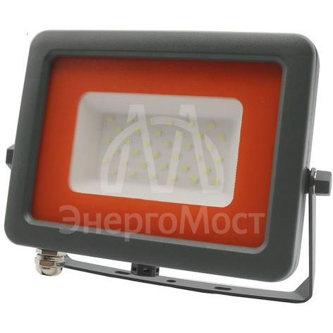 Прожектор светодиодный PFL-S2-SMD-30w 30Вт IP65 с клапаном JazzWay 2853295D