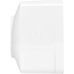 Розетка 2-м ОП Владивосток 16А IP44 с заземл. EKF EQR16-129-30-54