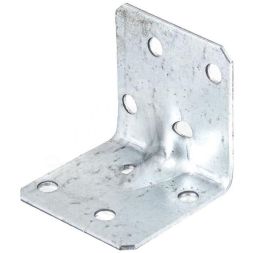 Угол крепежный усилен. 40х40х40 цинк Zitar 124409