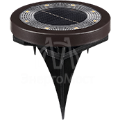 Светильник 4000К садовый на солнечн. батарее GAUSS GS001