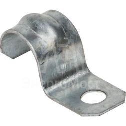 Скоба крепежная однолапковая d14-15мм метал. EKF sm-1-14-15