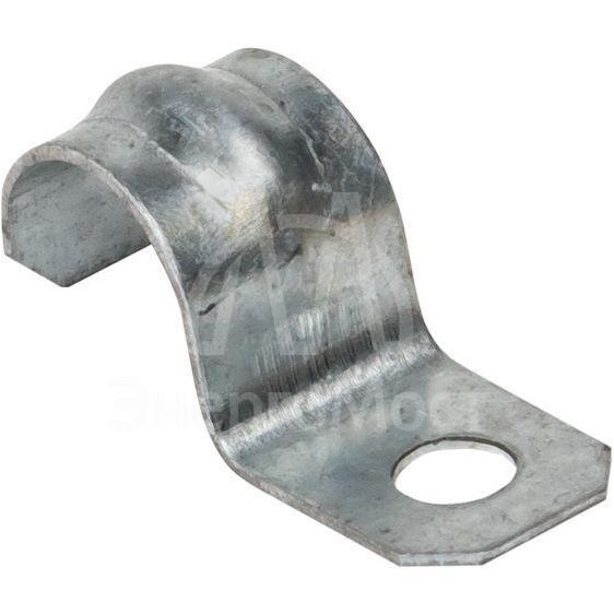 Скоба крепежная однолапковая d14-15мм метал. EKF sm-1-14-15