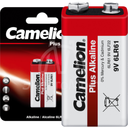 Элемент питания алкалиновый &amp;quot;крона&amp;quot; LR 6LF22 BL-1 (блист.1шт) Camelion 1655