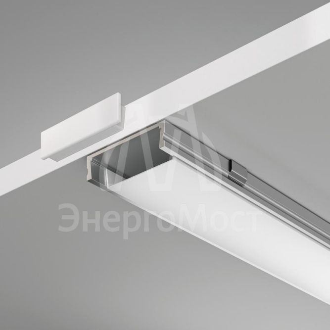 Профиль алюминиевый накладной 23х6 Maytoni ALM002S-2M