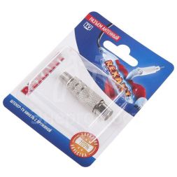 Разъем антенный на кабель штекер-TV никель с пружиной блист. Rexant 06-0016-A