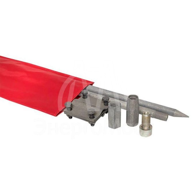 Комплект заземления верт. с заострением d16 дл.3м (2х1.5м) HZ EKF gc-21301